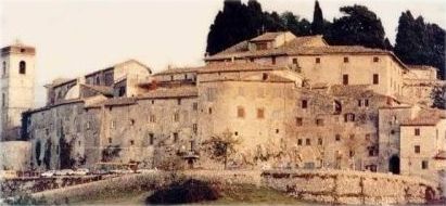 Immagine del castello di Fumone